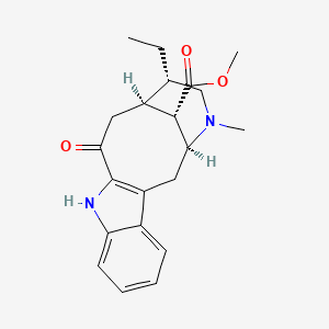 molecular formula C21H26N2O3 B1252222 Tabernaemontanine CAS No. 2134-98-7