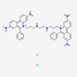 molecular formula C46H48Cl2N8 B1252224 Ethidium Homodimer-1 