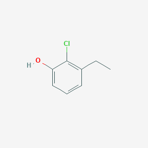 molecular formula C8H9ClO B12522256 2-Chloro-3-ethylphenol 