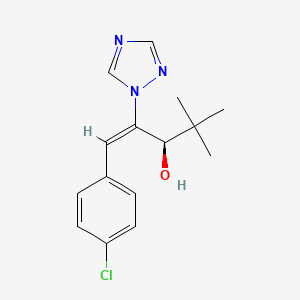 molecular formula C15H18ClN3O B1252227 (R)-Uniconazole CAS No. 83657-16-3