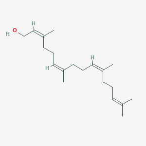 molecular formula C20H34O B1252242 (Z,Z,Z)-geranylgeraniol 
