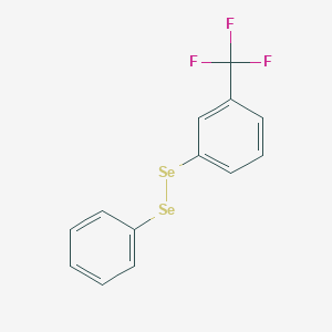 molecular formula C13H9F3Se2 B1252243 m-Trifluoromethyl-diphenyl diselenide 