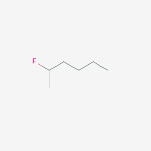 molecular formula C6H13F B1252246 2-Fluorohexane CAS No. 372-54-3