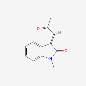 molecular formula C12H11NO2 B1252256 Supercinnamaldehyde 