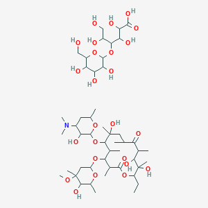 molecular formula C49H89NO25 B125226 Erythromycin Lactobionate CAS No. 3847-29-8