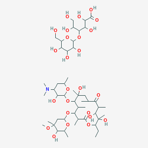 molecular formula C49H89NO25 B125226 Erythromycin lactobionate CAS No. 3847-29-8