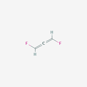 molecular formula C3H2F2 B1252273 1,3-Difluoropropadiene CAS No. 51584-23-7