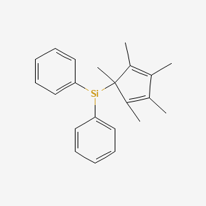 molecular formula C22H25Si B12522733 CID 10914155 