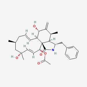 molecular formula C30H39NO5 B1252276 Cytochalasin H 