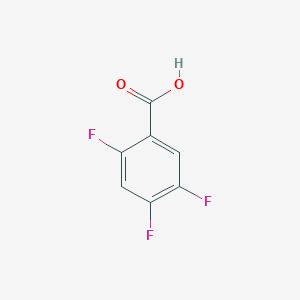 molecular formula C7H3F3O2 B125228 2,4,5-三氟苯甲酸 CAS No. 446-17-3