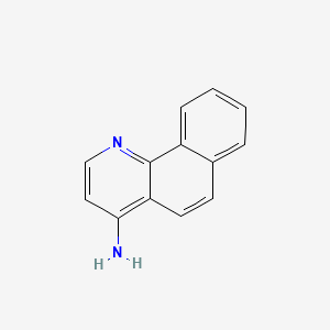 molecular formula C13H10N2 B1252282 G 734 
