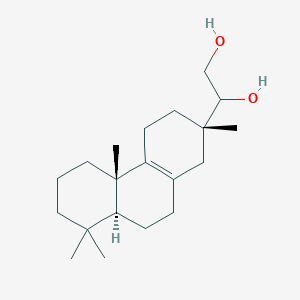 molecular formula C20H34O2 B1252288 Glutinosin 