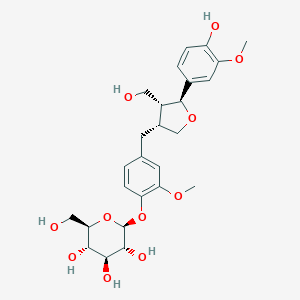 molecular formula C26H34O11 B125230 lariciresinol 4-O-glucoside CAS No. 143663-00-7