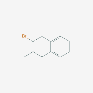 molecular formula C11H13Br B12523032 2-Bromo-3-methyl-1,2,3,4-tetrahydronaphthalene CAS No. 652977-98-5