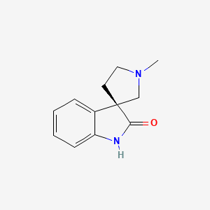 molecular formula C12H14N2O B1252304 Coerulescine 