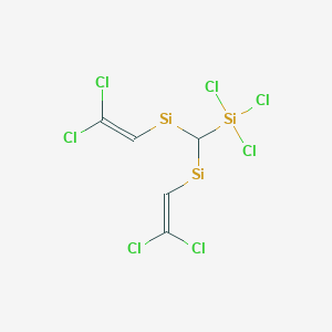 molecular formula C5H3Cl7Si3 B12523066 CID 78064315 