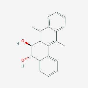 molecular formula C20H18O2 B1252310 trans-5,6-Dihydro-5,6-dihydroxy-7,12-dimethylbenz[a]anthracene 