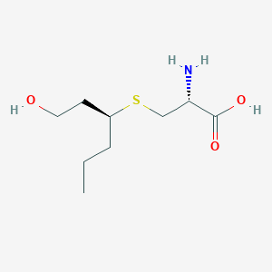 molecular formula C9H19NO3S B12523166 S-[(3S)-1-Hydroxyhexan-3-yl]-L-cysteine CAS No. 656822-49-0