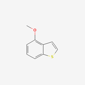 molecular formula C9H8OS B1252323 4-Methoxybenzo[b]thiophene CAS No. 3781-90-6