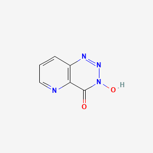 molecular formula C6H4N4O2 B12523287 Pyrido[3,2-d]-1,2,3-triazin-4(3H)-one, 3-hydroxy- CAS No. 655244-89-6