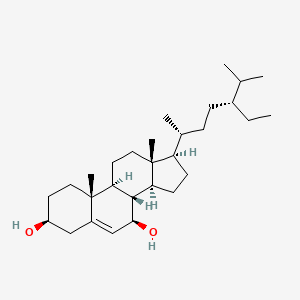 molecular formula C29H50O2 B1252344 7beta-Hydroxysitosterol CAS No. 15140-59-7