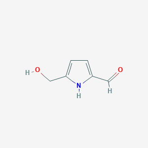 5-(hydroxymethyl)-1H-pyrrole-2-carbaldehyde
