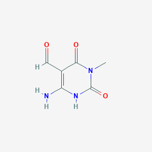 3-Methyl-5-formyl-6-aminouracil