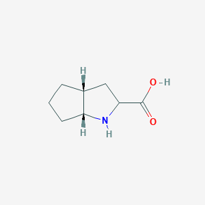 (R)-Endo-cis-2-azabicyclo[3,3,0]octane-3-carboxylic acid