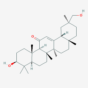 molecular formula C30H48O3 B1252357 30-Hydroxy-11-oxo-beta-amyrin 