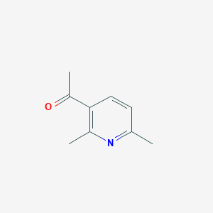 molecular formula C9H11NO B125237 1-(2,6-二甲基吡啶-3-基)乙酮 CAS No. 1721-25-1