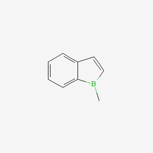 molecular formula C9H9B B12523706 1-Methyl-1H-1-benzoborole CAS No. 819802-24-9