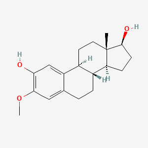 molecular formula C19H26O3 B1252373 2-Hydroxyestradiol-3-methyl ether CAS No. 5976-65-8