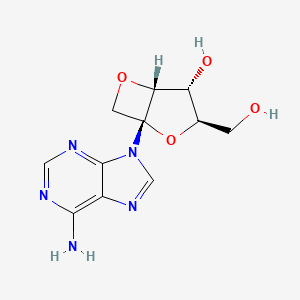 molecular formula C11H13N5O4 B1252378 1',2'-O-Methyleneadenosine 