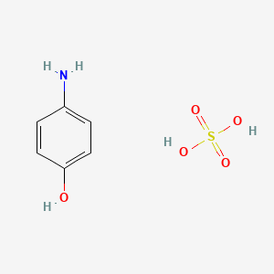 molecular formula C6H9NO5S B1252379 4-氨基苯酚硫酸盐 