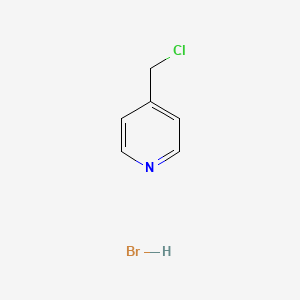 molecular formula C6H7BrClN B12524000 4-(Chloromethyl)pyridine;hydrobromide CAS No. 651723-94-3