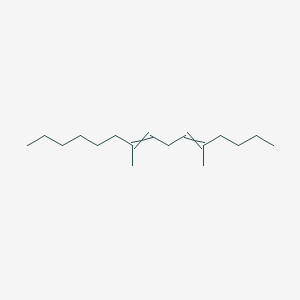 molecular formula C17H32 B12524011 5,9-Dimethylpentadeca-5,8-diene CAS No. 666826-31-9