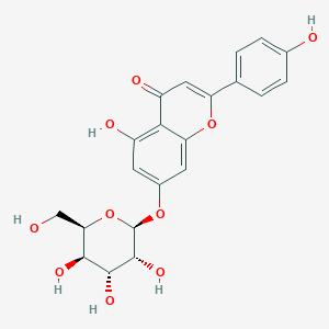 molecular formula C21H20O10 B1252412 apigenin-7-O-beta-D-glucopyranoside 