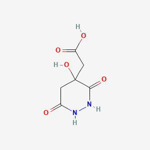 molecular formula C6H8N2O5 B1252416 Pydanon CAS No. 22571-07-9