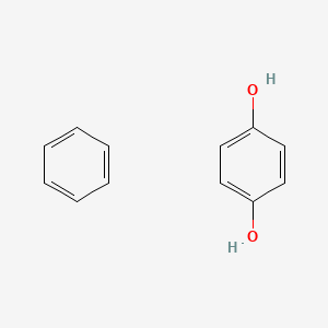 molecular formula C12H12O2 B12524234 Benzene;benzene-1,4-diol CAS No. 840523-94-6