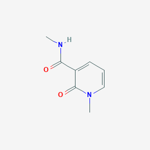 molecular formula C8H10N2O2 B12524267 N,1-Dimethyl-2-oxo-1,2-dihydropyridine-3-carboxamide CAS No. 142044-60-8