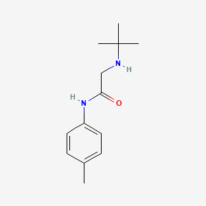 molecular formula C13H20N2O B12524295 N-p-Tolyl-2-(tert-butylamino)acetamide 