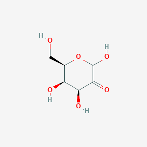 molecular formula C6H10O6 B1252434 2-dehydro-D-galactopyranose 