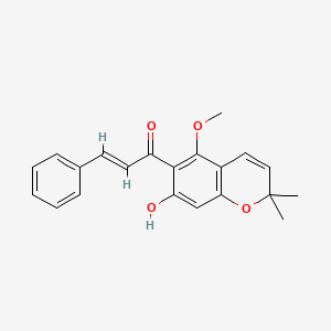 molecular formula C21H20O4 B1252468 Oaxacacin 