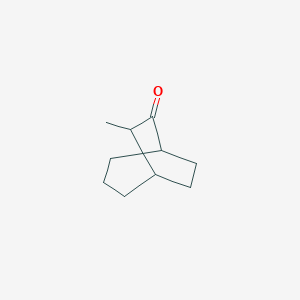 molecular formula C10H16O B12524692 7-Methylbicyclo[3.2.2]nonan-6-one CAS No. 821770-20-1