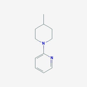 molecular formula C11H16N2 B12524721 2-(4-Methylpiperidin-1-yl)pyridine CAS No. 682773-52-0