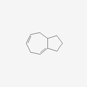 molecular formula C10H14 B12524753 1,2,3,3a,4,7-Hexahydroazulene CAS No. 652158-66-2