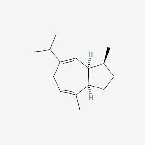 molecular formula C15H24 B1252491 (+)-瓜叶-6,9-二烯 