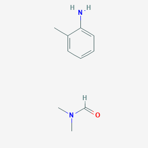 molecular formula C10H16N2O B12525072 N,N-dimethylformamide;2-methylaniline CAS No. 668990-62-3