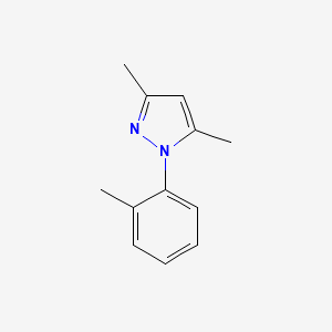 molecular formula C12H14N2 B12525094 3,5-dimethyl-1-o-tolyl-1H-pyrazole 