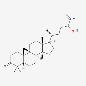 molecular formula C30H48O2 B1252522 24-Hydroxycycloart-25-en-3-one 